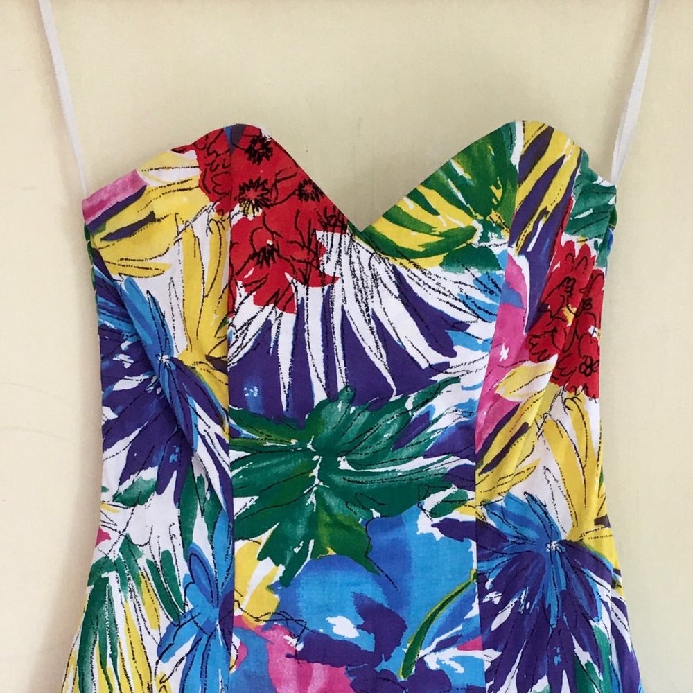 Vintage ‘80s Rampage strapless dress
